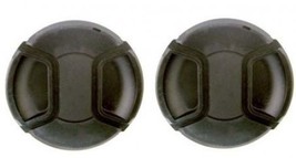 TWO 2 Front Lens Filter Caps 52mm, 52 MM, Clip On Cover New - £4.93 GBP