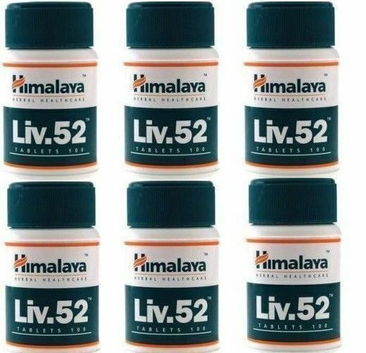 Primary image for 6 packs X Himalaya Herbals Liv.52 100 Tablets FREE SHIP