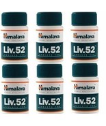6 packs X Himalaya Herbals Liv.52 100 Tablets FREE SHIP - £21.97 GBP