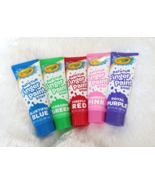5pc Crayola Bathtub Finger Paint Soap (3oz Tubes) 5 Color ~ NEW SEALED!!! - £7.42 GBP
