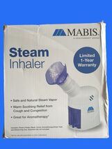 Mabis Steam Inhaler with Aromatherapy Diffuser Variable Steam Control (2... - $34.99