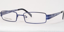 44805-1 Blue UNIQUE EYEGLASSES GLASSES STAINLESS STEEL FRAME 49-17-135mm - $546.61 MXN