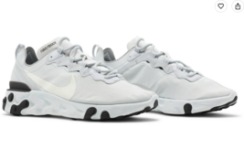 NIKE REACT ELEMENT 55 MEN'S SHOES SIZE 10.5 BRAND NEW BQ6166 011 - $89.09