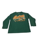 Childrens Place Boys Green Gridiron Football Long Sleeve Shirt S 5/6 100... - $14.00