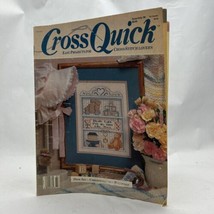 Cross Quick Easy Projects for Cross-Stitch Lovers J Free Ship June July 1989 - £5.88 GBP