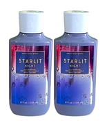 Bath &amp; Body Works Starlit Night 24 Hour Moisture Body Lotion x 2 NEW - $41.03 CAD