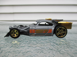 Hot Wheels, Aristo Rat DTX10, Satin &amp; Gold, Loose issued 2019, Cool Rat Rod - £3.13 GBP