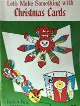 Lets Make Something With Christmas Cards A Pack O Fun Publication Book 1... - $25.29