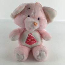 Care Bears Cousins Lotsa Heart Elephant 13&quot; Plush Stuffed 1984 Vintage K... - £94.92 GBP