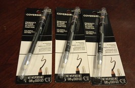 3 CoverGirl Perfect Blend Eyeliner Pencil #100  Basic Black (P12/4) - £19.95 GBP
