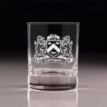 Carrigan Irish Coat of Arms Old Fashioned Tumblers - Set of 4 - $66.64