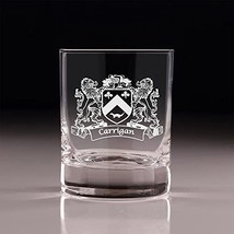 Carrigan Irish Coat of Arms Old Fashioned Tumblers - Set of 4 - £49.81 GBP