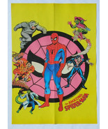1975 Amazing Spider-man poster:22 1/2 x 15.5, Green Goblin,Kraven,Morbius,Marvel - $103.94