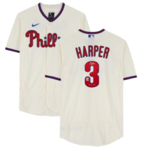 BRYCE HARPER Autographed &quot;21 NL MVP&quot; Phillies Authentic Cream Jersey FAN... - $1,493.10
