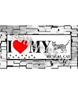 New I Love My Bengal Cat Design Checkbook Cover - $189.11 MXN