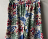 Unbranded Floral Shorts Womens Size XL Tropical Print Classic Knit Vacation - £9.99 GBP
