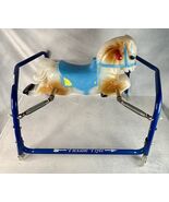 Flexible Flyer Rocking Riding Bouncing Horse with Wheels Vintage Antique - $293.02
