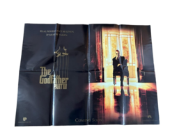 Godfather 3 Original Cinema Quad Plakat 40x30 Zweiseitig Selten Gefaltet... - $169.06