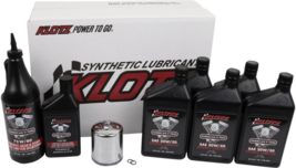 Klotz 20W-50 Synthetic Premium Oil Change Kit fits For 86-22 Harley Sportster - £95.34 GBP