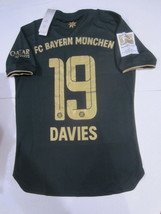 Alphonso Davies Bayern Munich Oktoberfest Match Slim Green Soccer Jersey 2021-22 - £78.18 GBP