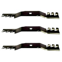 3 Pack Mulching Blades for Cub Cadet i1050 RZT50 LT1050 SLT1050 LTX1050 ZTT50 - $34.86