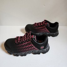 Timberland Pro Powertrain Sport Shoes Womens Size 7.5 Black Pink - £37.59 GBP