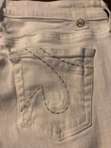 Adriano Goldschmied Women&#39;s Jeans White Boot Cut Stretch Size 28 X 33 - $19.80