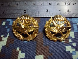 Royal Thai Air Force COMMANDO COLLAR PINS BADGE Unit insignia 1 PAIR สัง... - $11.30