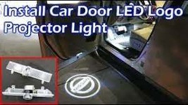 2X PCS LED Car Courtesy Door Logo Light Ghost Shadow Laser Projector for Nissan - £18.40 GBP