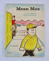 MEAN MAX Syd Hoff ~ John Peterson Vintage Scholastic PB Book Bully Bullying - £2.77 GBP