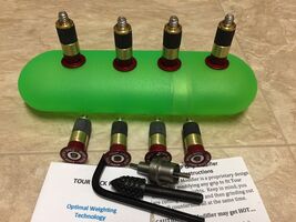 Tour Lock Pro 8pc-Counter Balance Wt.(RED-20g)Iron set/Wedge w/Tools/Manual - $98.88