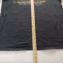 Hanes College Football Playoff Men's Black Cotton T-shirt Short Sleeve Size L image 11