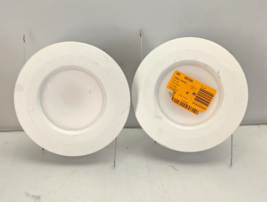 Lot of 2 Commercial Electric 5/6 in. LED Coior Change Recessed Trim Dimm... - $12.18