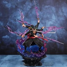 24cm One Piece Figures Roronoa Zoro Kiki Kyutoryu Ashura Bakkei Moja no ... - £10.38 GBP