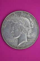 High Grade 1935 S Liberty Peace Silver Dollar San Francisco Mint Nice Luster 38 - $145.41 CAD