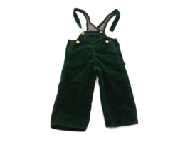 American Girl Pleasant Company Of Today Holiday Green Bibs Overall - $29.70