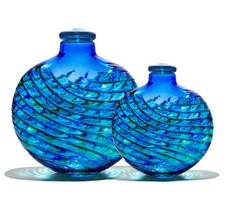 Azure Water Colors Adult or Medium Urn - £300.55 GBP