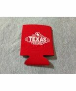 Texas Roadhouse Steakhouse Coozie Koozie Can Beer Soda Holder Maroon - $185.09 MXN
