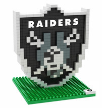 LAS VEGAS RAIDERS NFL 3D BRXLZ PUZZLE CONSTRUCTION BLOCK SET TOY 833 Pcs - £13.20 GBP