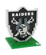 LAS VEGAS RAIDERS NFL 3D BRXLZ PUZZLE CONSTRUCTION BLOCK SET TOY 833 Pcs - $16.79