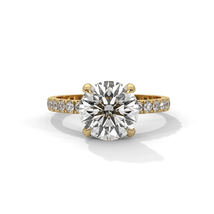 1-Carat LAB-DIAMOND Round Gold Solitaire Engagement Ring - $700.00