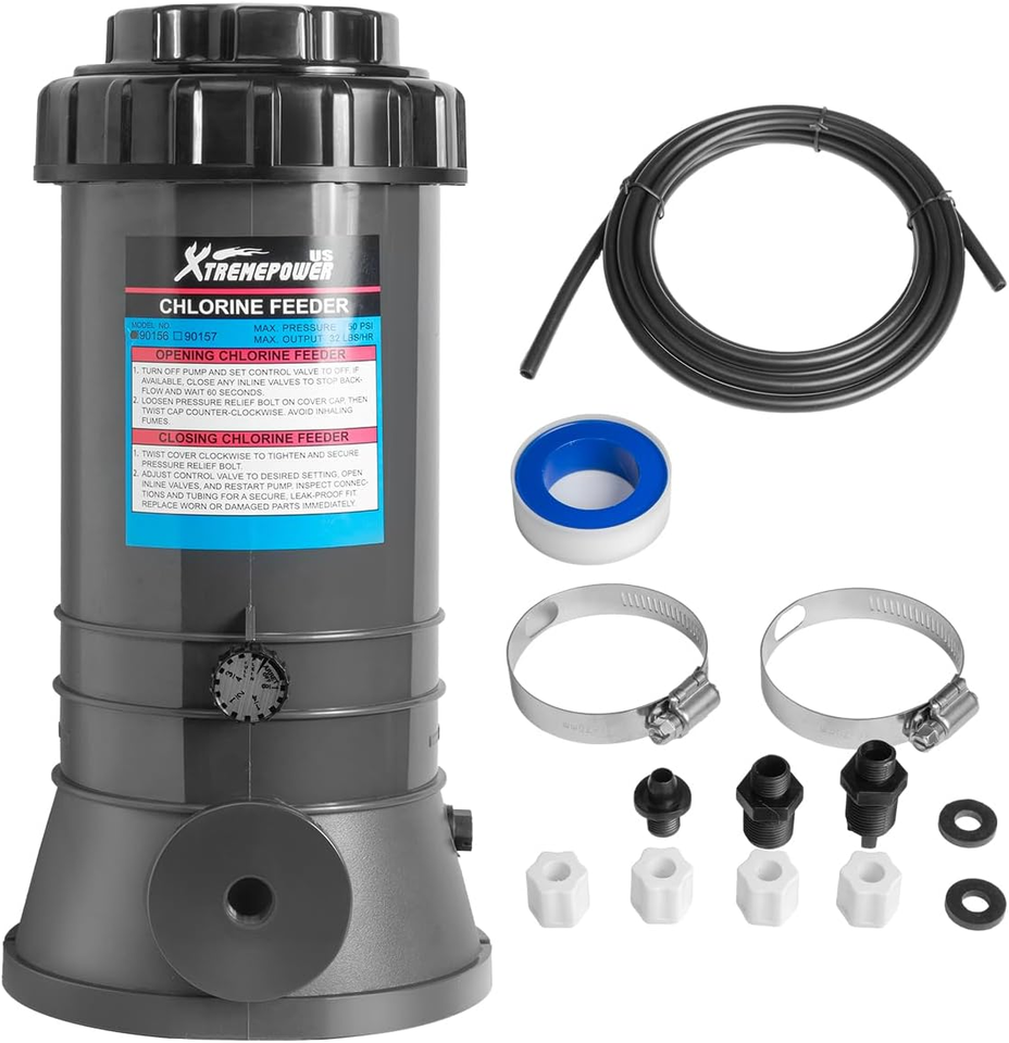 Automatic Chlorinator Feeder for above Ground Pools &amp; In-Ground Pools Of... - $139.10