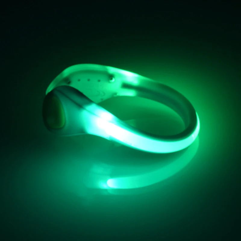 1pcs Luminous LED Warning Light Waterproof Shoe Clip Lamp Safety Warning Light - £8.00 GBP+