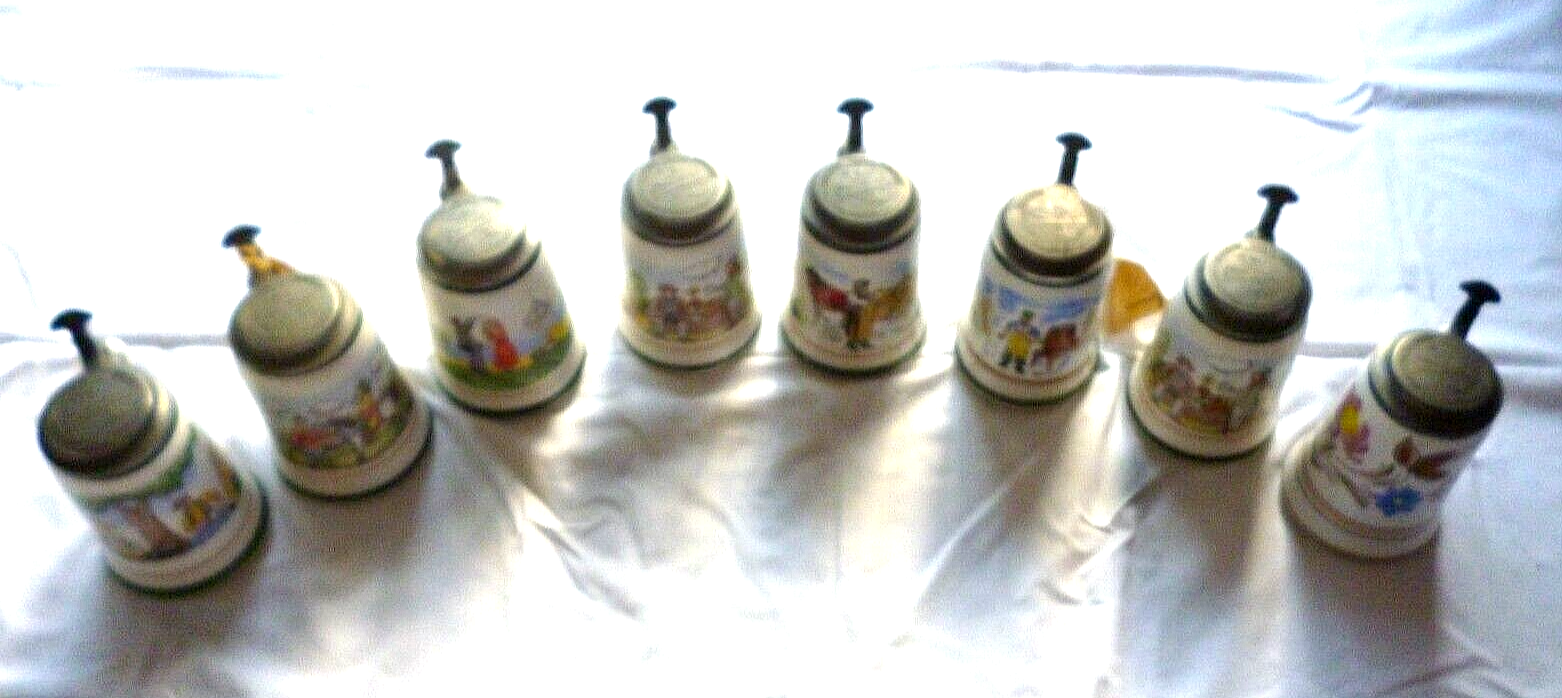 Frankenheim Alt Dusseldorf Jahreskrug Altbier Lidded German Beer Stein - $12.50