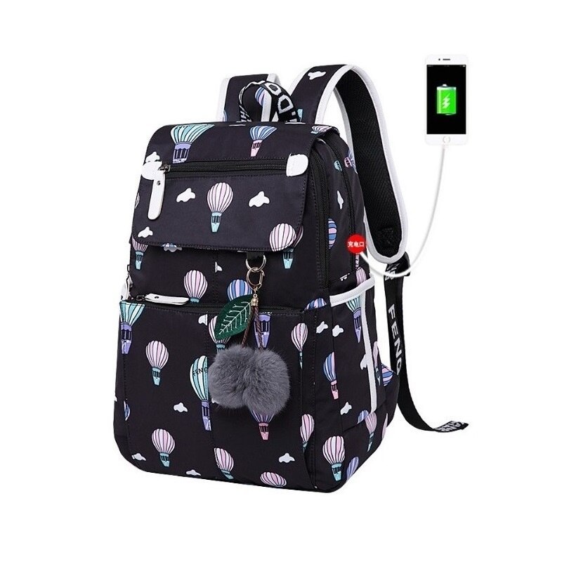 School Bags For Teenage Girls School Fashion School Bag Women Backpack Student M - $49.85