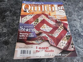 Love of Quilting July August 2007 Magazine Pineapple Picnic - $2.99