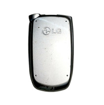 Genuine Lg Champ BX4170 Battery Cover Door Silver Flip Cell Phone Back Panel - £3.66 GBP
