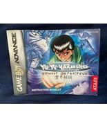 Yu Yu Hakusho Spirit Detective Gameboy Manual Only *Pre Owned* aa1 - $9.99