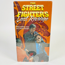 The Street Fighters Last Revenge VHS 1996 Factory Sealed New Line Kung Fu Action - £7.43 GBP