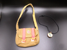 American Girl Doll Lea Clark  Book Bag &amp; Compass - £15.27 GBP